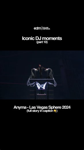 Anyma makes history at the Las Vegas Sphere⁠ ⁠ Anyma playing at the Las Vegas Sphere wasn’t just another show. It was the first time a DJ and electronic artist ever headlined their own run of shows in one of the most insane venues on the planet.⁠ ⁠ The massive screens, the visuals, the music, it was something we had never seen before. And expectedly the shows were a massive success, selling out every single night and going viral multiple times online. ⁠ ⁠ #anyma #lasvegas #sphere #dj #melodictec