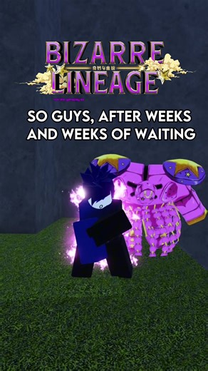 Bizarre Lineage Roblox Update Coming April 4th!