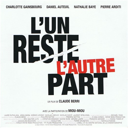 Charlotte Gainsbourg - L'Un Reste,  L'Autre Part