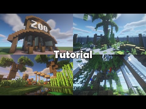 動物園の作り方/How to build a zoo【Minecraft】
