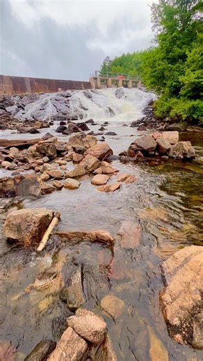 High Falls on Lake Baptiste Bancroft Ontario #scenic #canada #ontario #falls #summer | Angelo Garcia