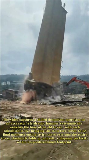 Demolition Precision: The Controlled Collapse of a Doomed Tower!
