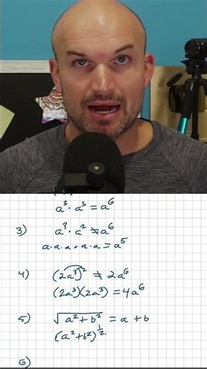 The Square Root Mistake Everyone Makes #maths #mathtutorial