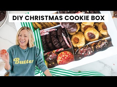 DIY Christmas Cookie Box Tutorial | Homemade Holiday Gift Idea Everyone Loves