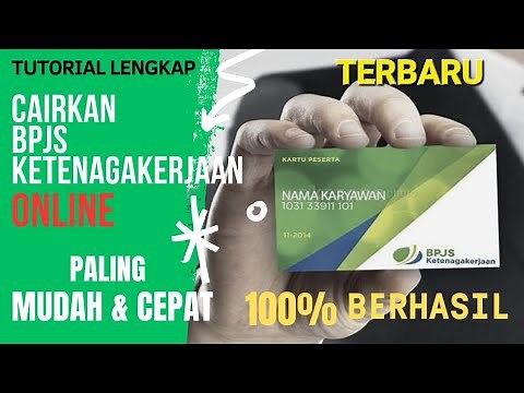 CARA CAIRKAN BPJS Ketenagakerjaan TERBARU || CARA CEPAT CAIRKAN BPJS ONLINE || TUTORIAL LENGKAP