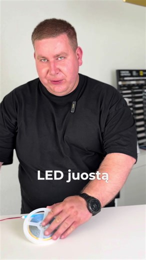 LED juostų jungimo klaidos: kodėl jų negalima jungti ritėje?
