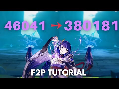 C0 Raiden 400k Nuke Tutorial [ Genshin Impact ]