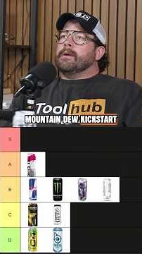 The Ultimate Energy Drink Tier List #energydrink #tierlist #ranking #slightlyaboveaveragepodcast