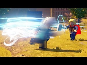 Lego Marvels Avengers All Quicksilver Team Up Special Moves (Showcase)