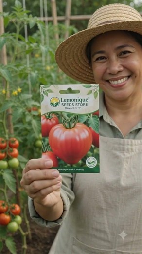Anna Russian heirloom tomato seeds, exclusively from Lemonique Seeds Store