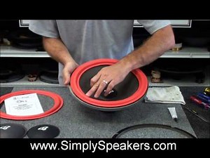 Speaker Repair Instructions - Speaker Foam Edge Replacement