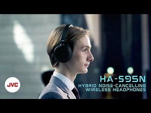The Ultimate Hybrid Noise-Cancelling Headphones JVC HA-S95N #noisecancellingheadphones #headphones