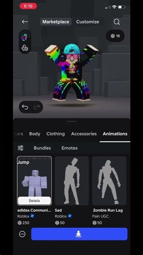 I got Adidas community animation pack 😁😁
