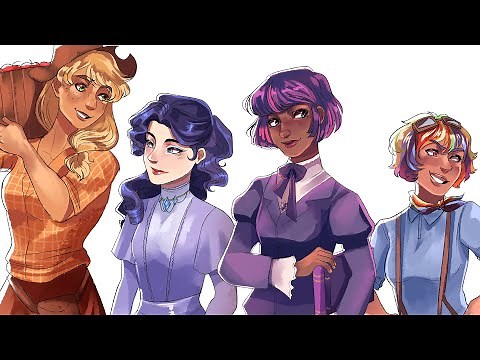 My Little Pony (MLP:FiM) | Human Version (Speedpaint)