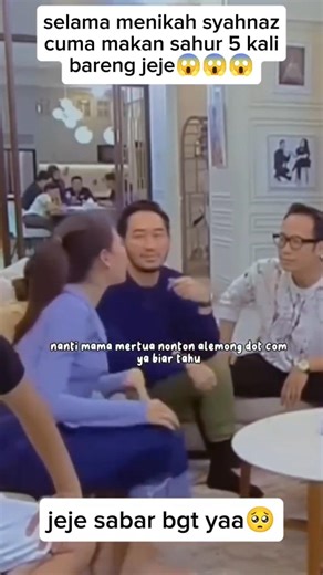 selama pernikahan jeje & syahnaz sahur bareng cuma 5 kali😱#syahnaz#syahnazjeje#raffiahmad#nagita#fyp