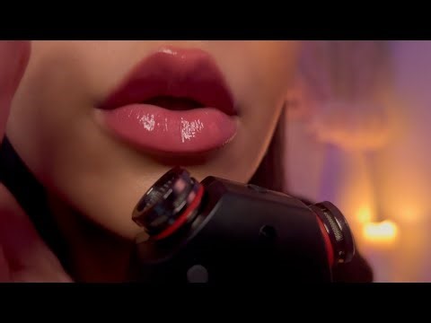 ✨ASMR✨Clicky Closeup Mouth Sounds with Tascam for anxiety and stress relief and helping with sleep😴