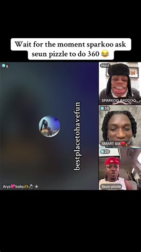 Sparkoo Challenges Seun Pizzle to a Fun 360 Spin
