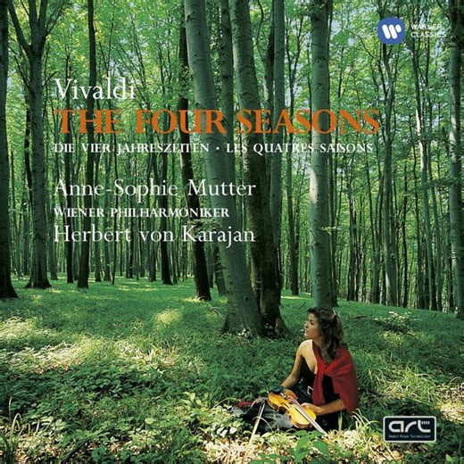 Vivaldi - Anne-Sophie Mutter, Wiener Philharmoniker, Herbert Von Karajan - The Four Seasons =  Die Vier Jahreszeiten = Les Quatre Saisons