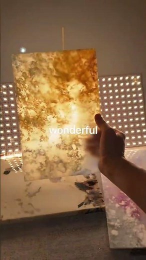 Backlight LED Sheet Glows with Different Decor Panels #superlightingled