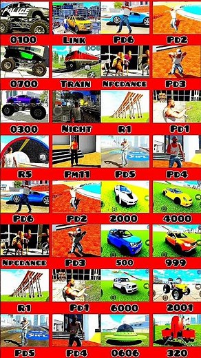 Indian Bike Driving 3D SECRET ACTION CHEAT CODES! 🤯 NIGHT, POLICE, TRAIN & NPC DANCE Codes! #viral