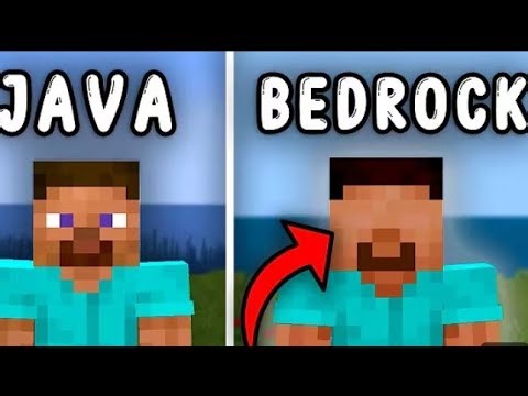 Bedrock .VS. Java combination 🤯👾 | Minecraft Bangla 😴