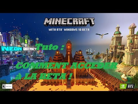 Minecraft RTX - Comment accéder à la bêta !