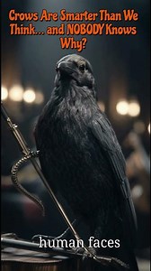 Crows Are Smarter Than We Think… and NOBODY Knows Why?#unexplained #animalbehavior #mindblowingfacts