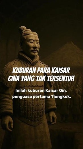 KUBURAN PARA KAISAR CINA YANG TAK TERSENTUH #sejarah #misteri #videoshort