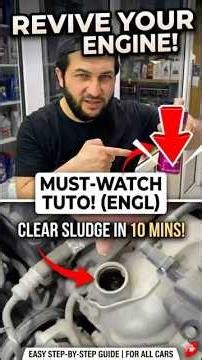 Is Your Engine Sluggish?Do This Immediately! (Motor Flush Tutorial) #shorts#diymechanic #motorflush