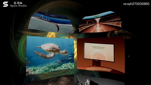 创意 web 前端 3D 悬浮布料 | 会飘动的网页交互画廊