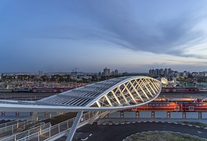 The High-Tech Park Bridge / Bar Orian Architects