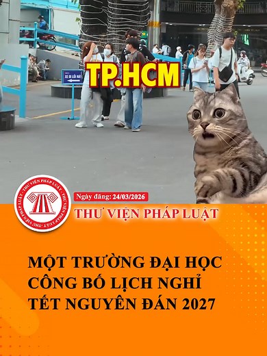 Lịch Nghỉ Tết Nguyên Đán 2027 Đại Học Công Nghiệp TPHCM