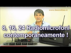 GUIDE - How to Operate 8, 16, or 24 Wireless Microphones Simultaneously.