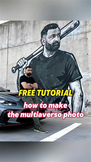 How to make the Multiaverso photo effect with car and baseball bat graffiti! 🎨🚗⚾ Follow this step-by-step AI template tutorial to get the viral filter trend. Multiaverso effect with car and baseball bat graffiti mural, giant street art style` #MultiaversoAIFilter #BaseballGraffiti car video editing and effects car edit effects car video editing tutorial car video effect driving car video effects photo editing car effect car video slowmo effect car videos to use for edits car tiktok trending ef