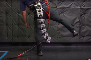 Japanese researchers build robotic tail to keep elderly upright