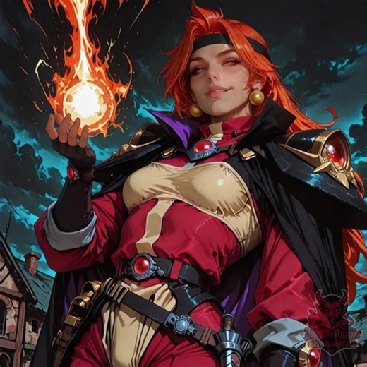 The powerful Lina Inverse, casting a powerful spell once again #Slayers #TVShow #Magic