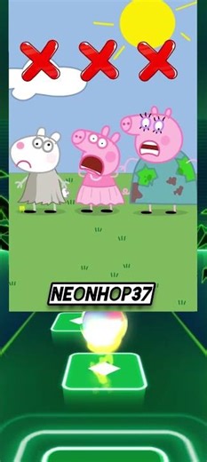 Peppa Style ✨ | Tiles Hop EDM Rush Gameplay | Funny Peppa Pig Parody