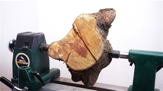 Crafting river bowls from natural wood and resin