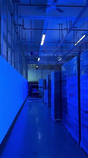 Panorama of the production workshop of the integrated industrial and trade LED display factory!