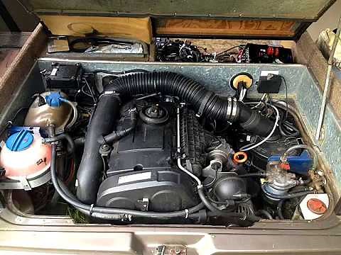 VW Transporter T3 Syncro Engine Conversion using a Golf Mk5 2.0TDI BKD/PD