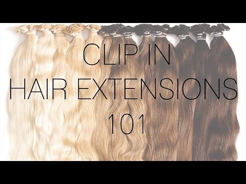 TUTORIAL | How To Put In Clip In Hair Extensions For Basic Styles