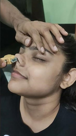 middle nose piercing