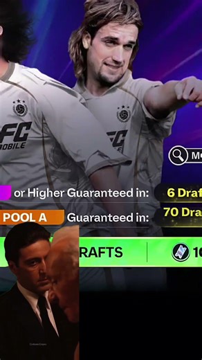 Draft with 60 Cards #fcmobile #fifa #shorts #gameplay