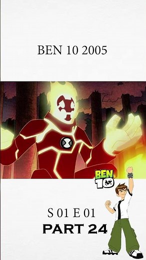 Ben 10 2005 S01 E01 PART 24 #anime #cartoonnetwork #ben10 #cartoon #ben10 #anime #ben10010