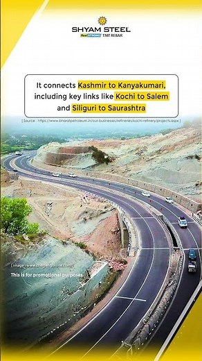 Revamping Connectivity: North-South East-West Corridor Built with Shyam Steel TMT Bars