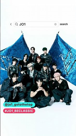 JO1's new album "BE CLASSIC" is now available on TikTok!