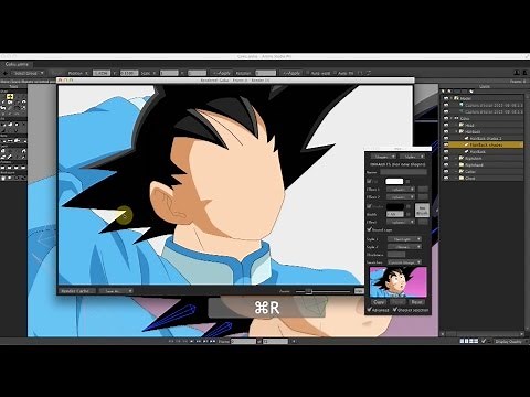 How to Create Anime - Goku Anime Studio/Moho Tutorial - Part 3
