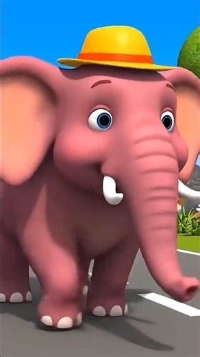 Panch Mote Hathi Song | Hindi Rhymes for Kids | Balgeet | 3D Animation Cartoon | Ballu Mama Tv