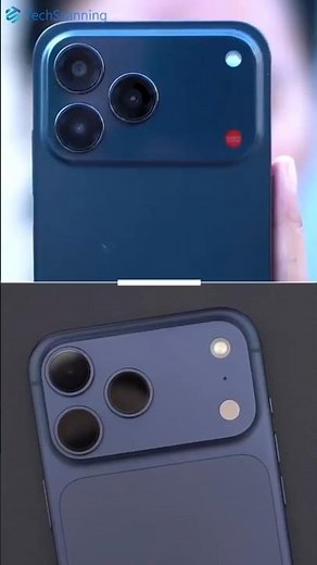 Nubia V80 Design vs iPhone 17 Pro Max #iphone17promax #techshorts #shorts