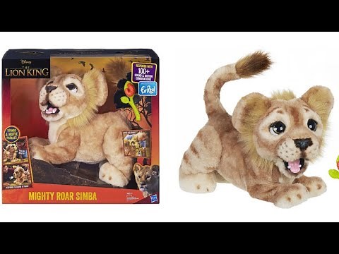 DISNEY Fans Will LOVE This FurReal Mighty Roar Simba Interactive Plush Toy